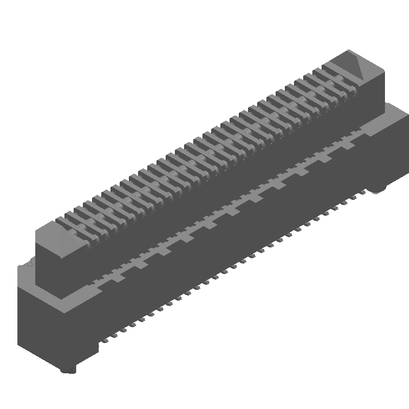 10+Gbps 0.8mm pitch Board-to-Board Connectors