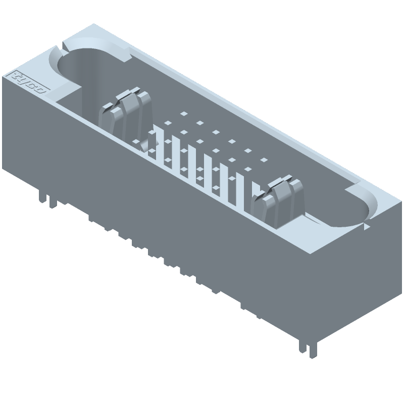 26 Pos 4 Row 42A Power Header, Vertical, Through Hole, 2.54mm Pitch
