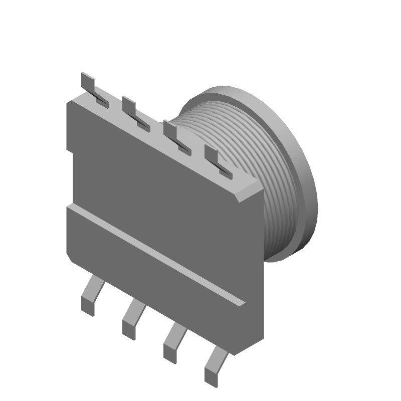 6.8uH Unshielded Ferrite SMD Power Inductor, 2.6A, 60mR DCR