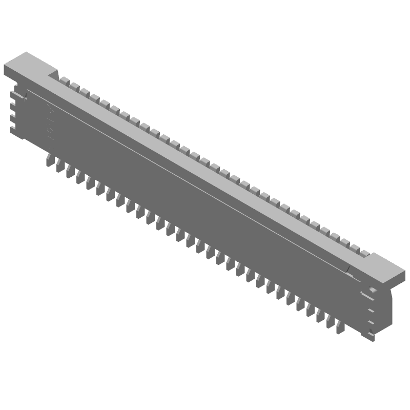 30 Pos 1mm FPC Connector, RA, SMT, 1A, 200V
