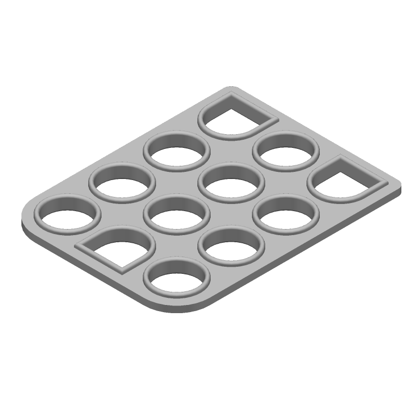 12 Pos 6.35mm Pitch 19A 600V Silicone Rubber Interfacial Seal