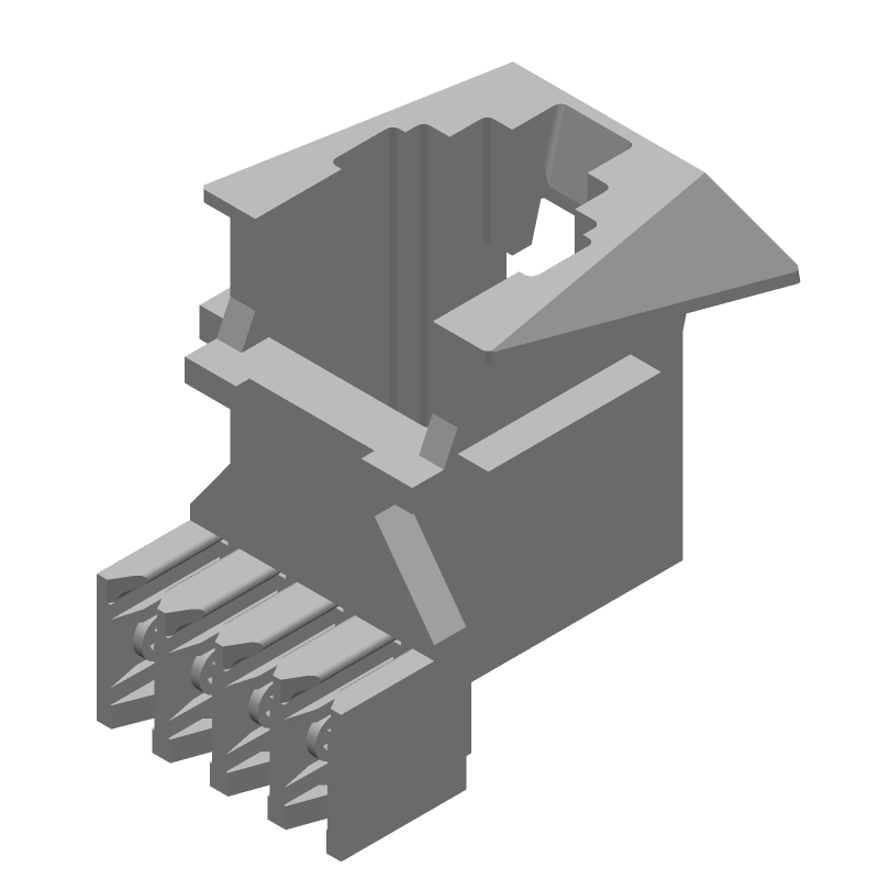 4P.MODULAR JACK ASSEMBLY