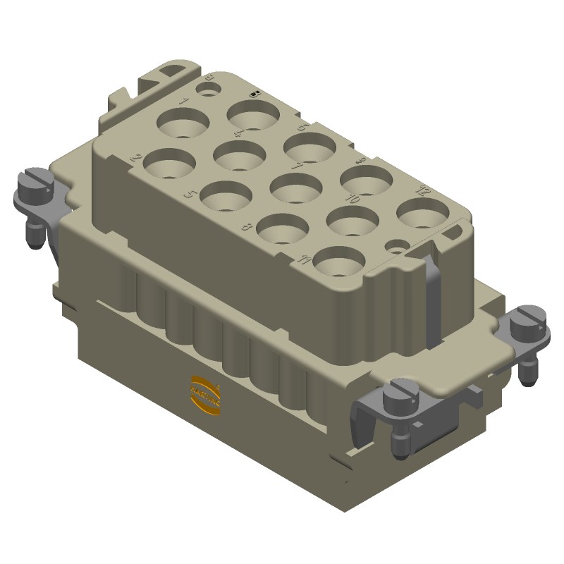 Rectangular Connector, 14 Contact(s), Female, Plug,