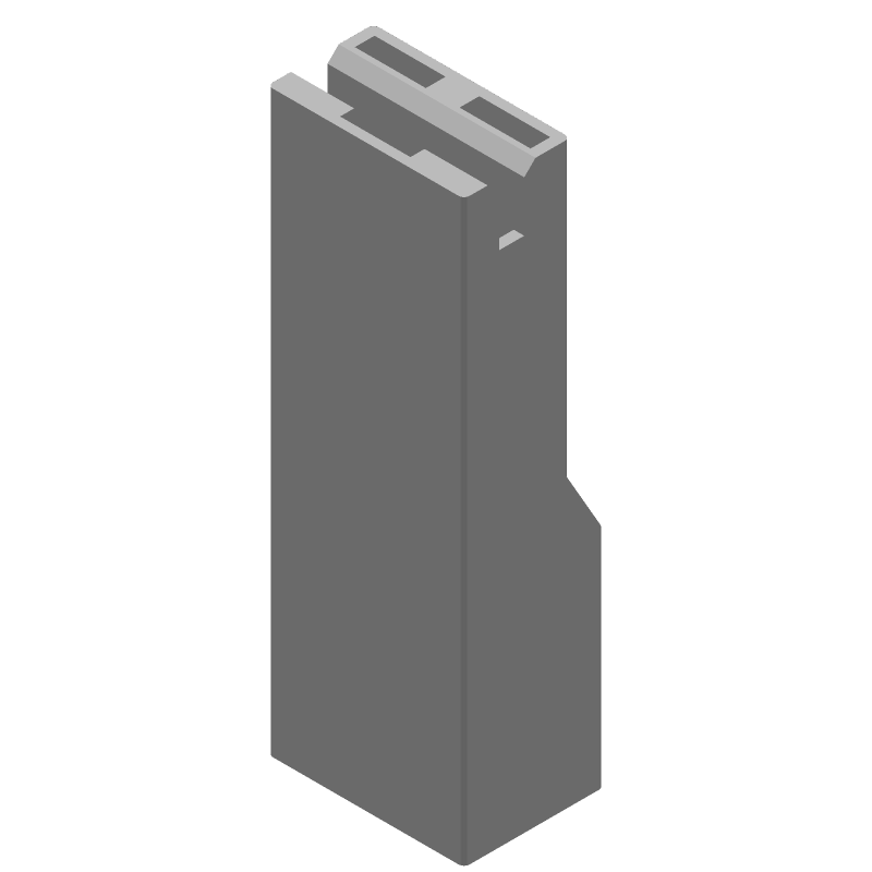 1 Pos Receptacle Wire Housing, Crimp, Black, Nylon