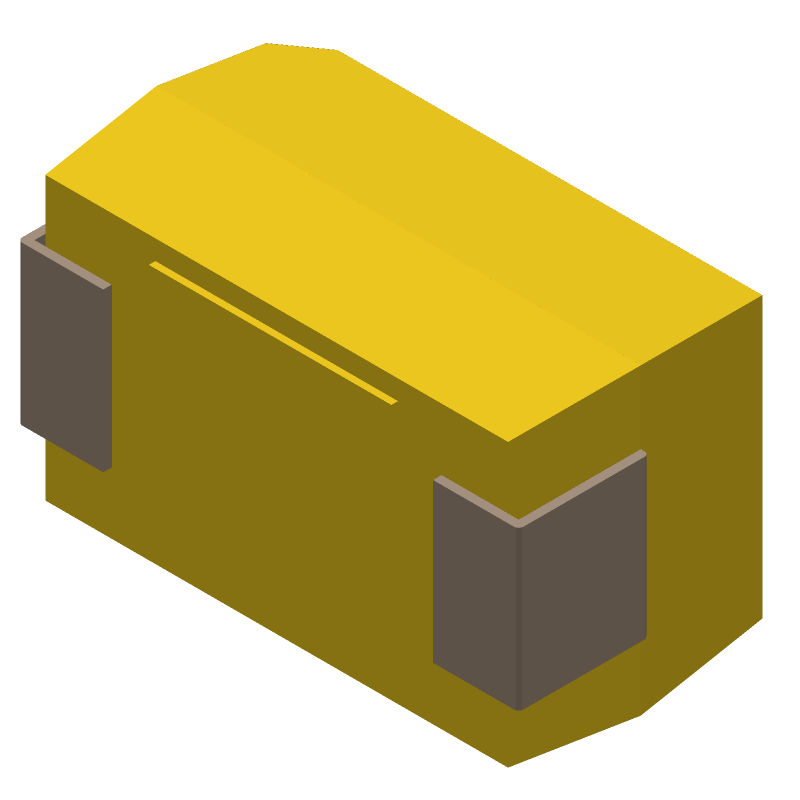 Cap Tant Polymer 330uF 6.3VDC Y CASE 20% (7.3 X 4.3 X 3.8mm) SMD 7343-40 0.015 Ohm 105°C T/R