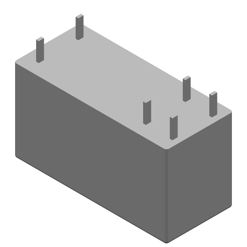 48VDC SPST 16A General Purpose Relay, Through Hole