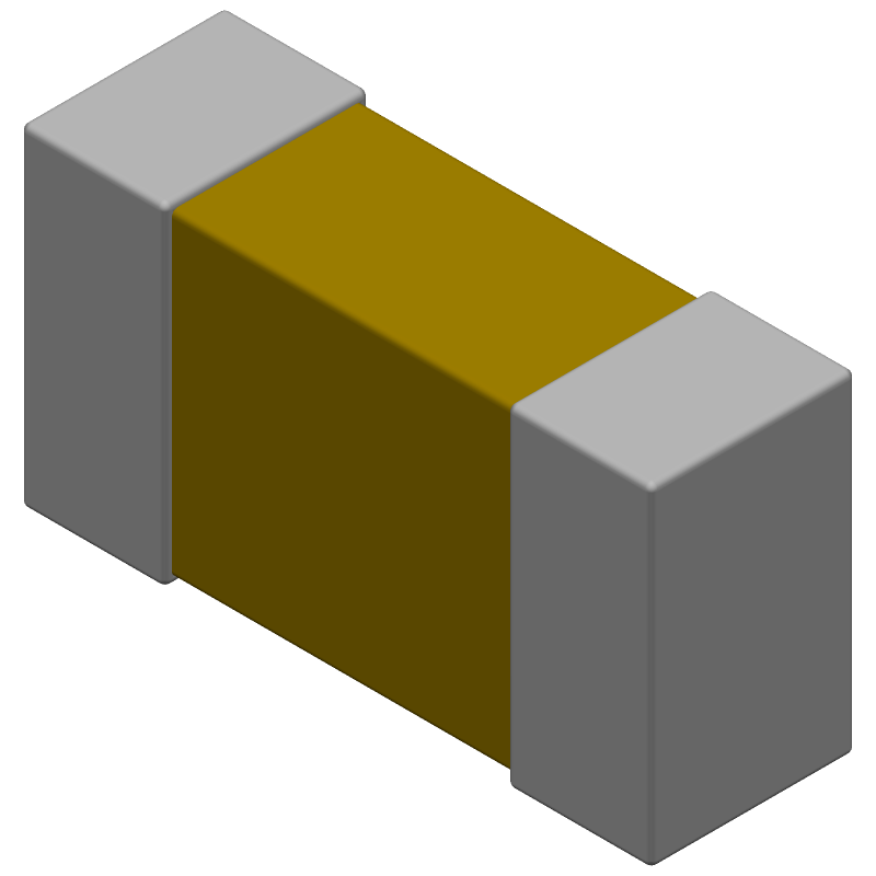 Cap Ceramic 0.001uF 500V X7R 10% Pad SMD 1206 Flexible Termination 125°C Low ESR Automotive T/R