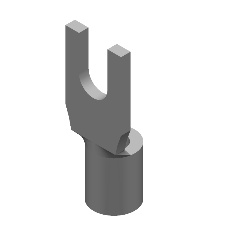 Crimp Terminal, Female, 22-16AWG, Copper, Tin Plated