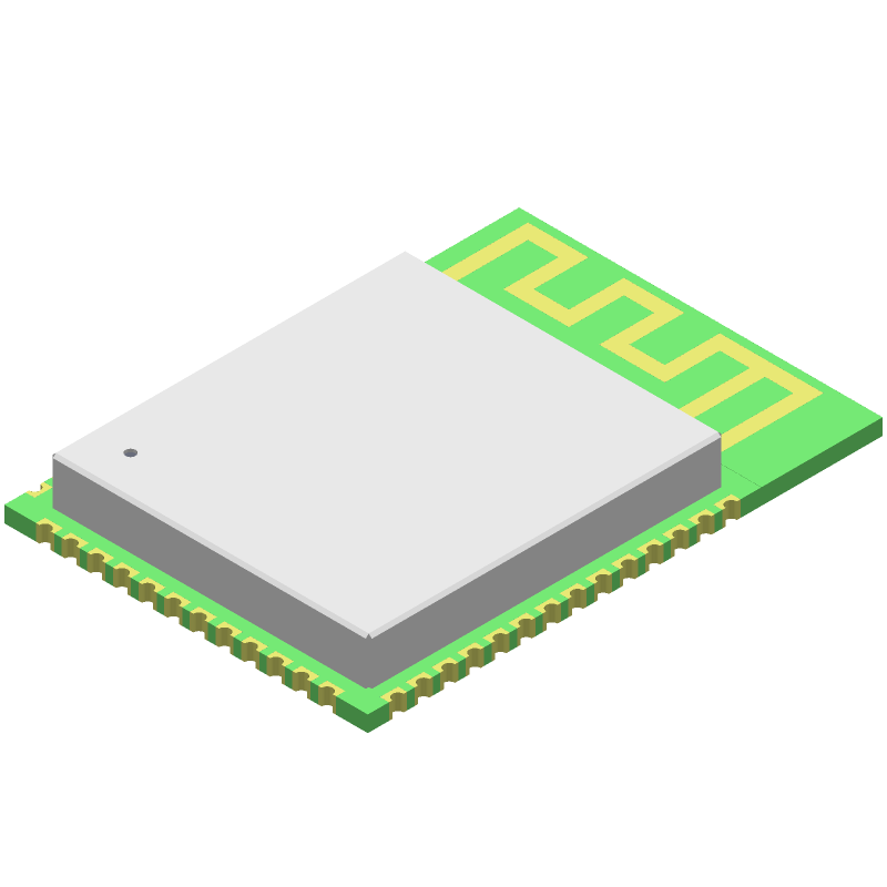 ESP32-S3-WROOM-1-N8R2 footprint, schematic symbol and 3D model by ...