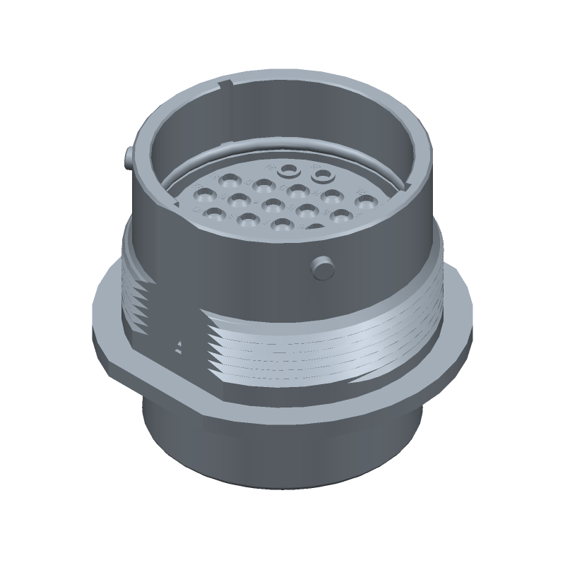 Conn Circular PIN 31 POS Crimp ST Jam Nut 31 Terminal 1 Port Automotive Package