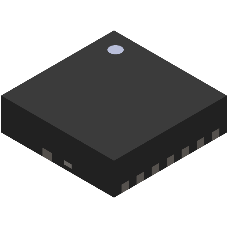 Ppr8772 MP8772GQ footprint, schematic symbol and 3D model by Monolithic Power ...