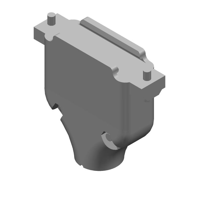 Cable Clamp Kit, Size 3, Shielded, Straight, Metal