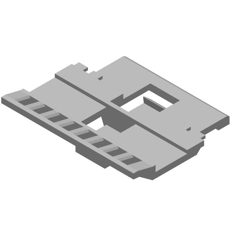 18 Pos 2 Row 2.54mm Pitch Thermoplastic Connector Tool