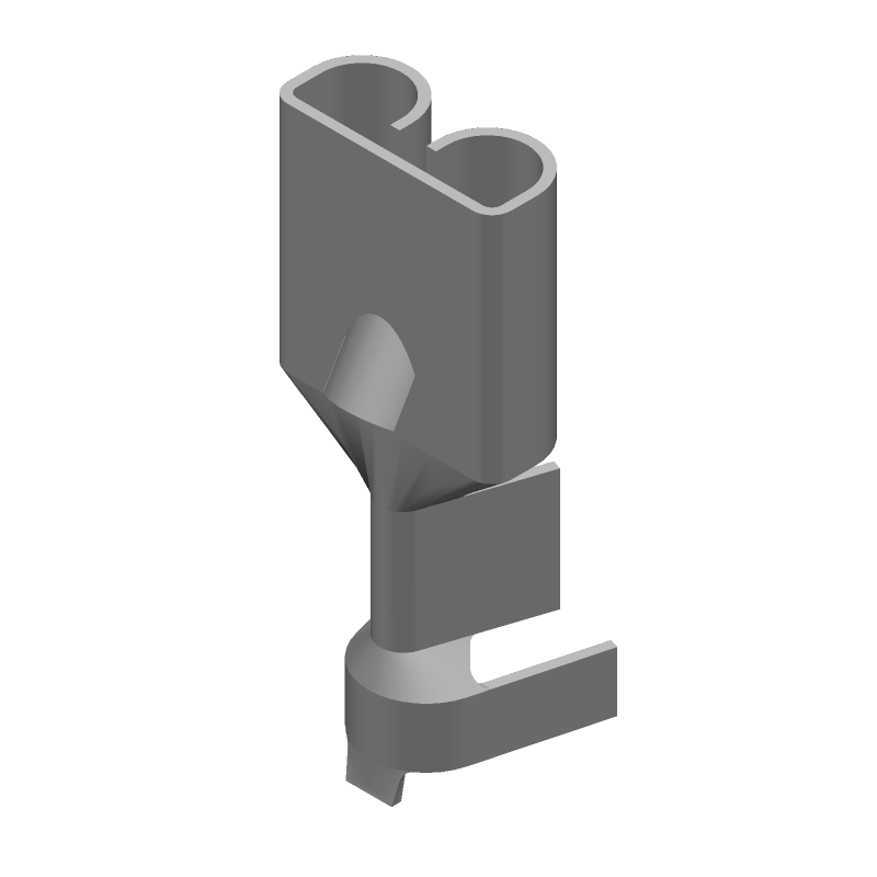 Quick Disconnect Terminal 13.5-17AWG F Tin Strip