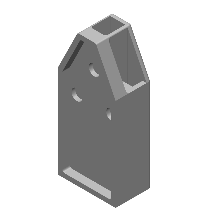 Conn Housing PL 3 POS Crimp ST Cable Mount Natural Package