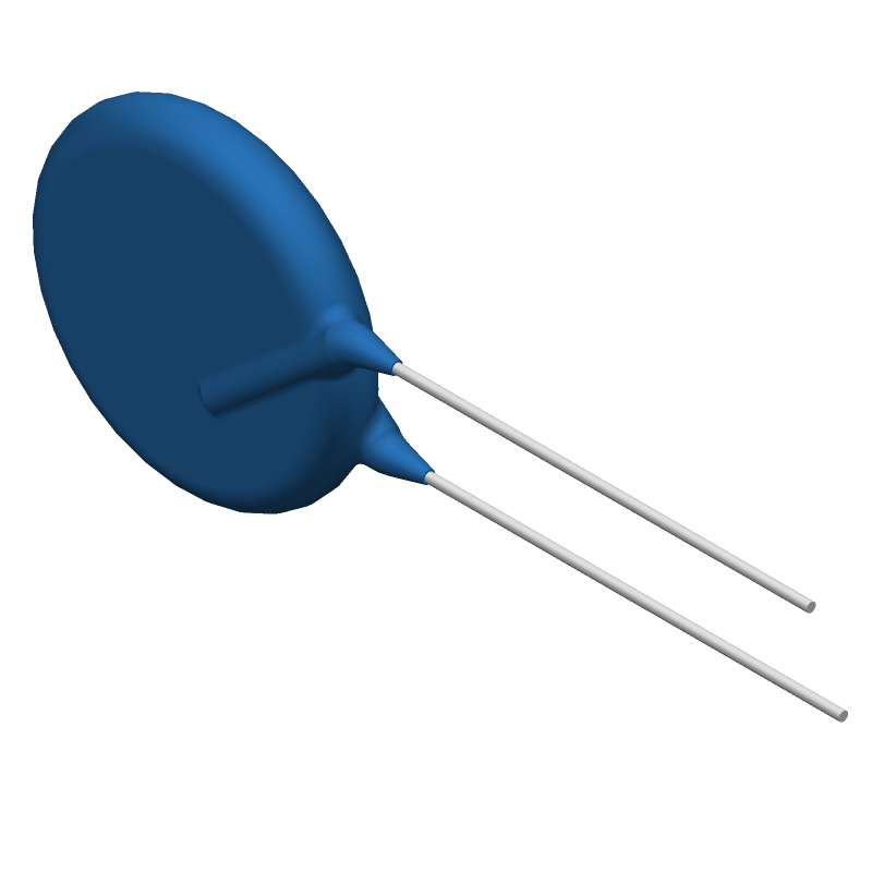 Cap Ceramic Single Suppression X1/Y2 0.012uF 440VAC/250VAC 20% (21 X 4.5mm) Radial 7.5mm 125°C Bulk