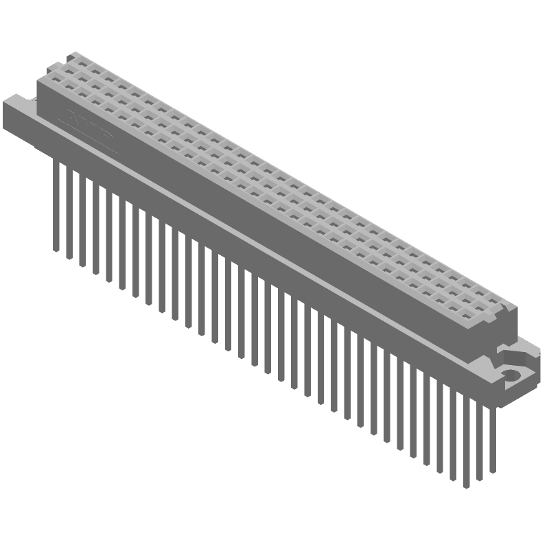 96 Pos 3 Row 2.54mm Pitch Board-to-Board Header Receptacle