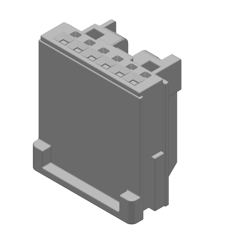 FEMALE ASSEMBLY 6 POSITION (1X6) UNSEALED GENERAT