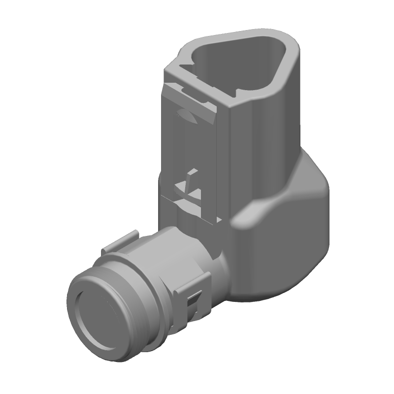 Connector Caps and Covers DT BACKSHELL 90 3way recpt