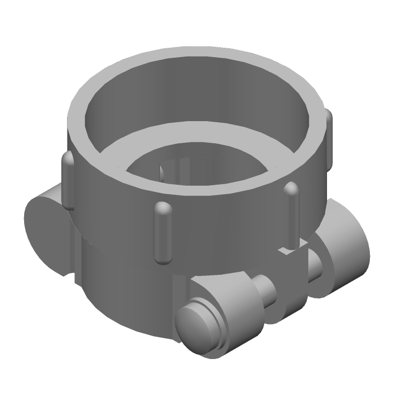 Cable Clamp 22 Shell Size Straight