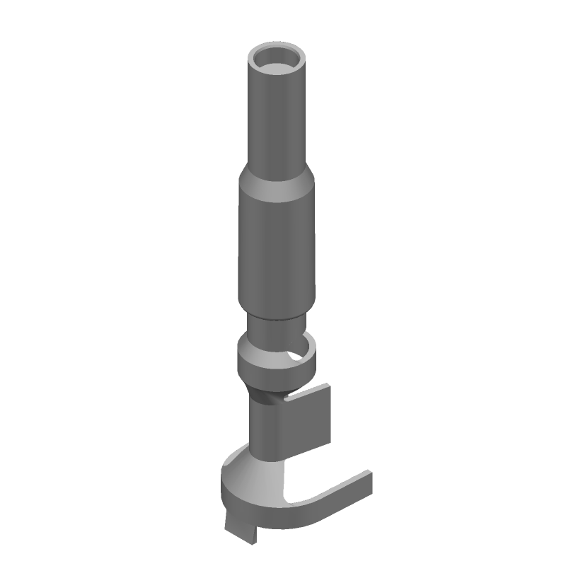 Power Contact, Female, Crimp, 19A, 600V, 14-20AWG, Tin/Gold