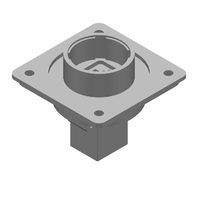 PASSTHROUGH RECEPTACLE ASSY