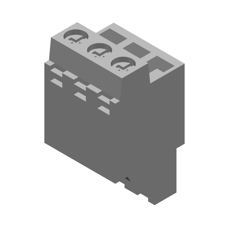 3p Wire-to-Board Plug, 5.08mm Pitch, 16A, 300V, Green