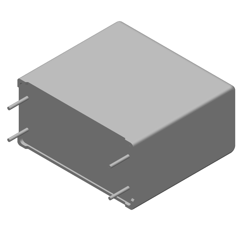 10uF 900V PP Film Capacitor, Radial, Through Hole