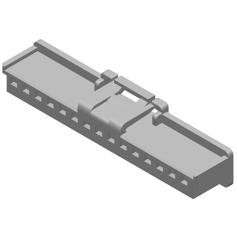 CONN RCPT HSG 15POS W/B 2.0MM