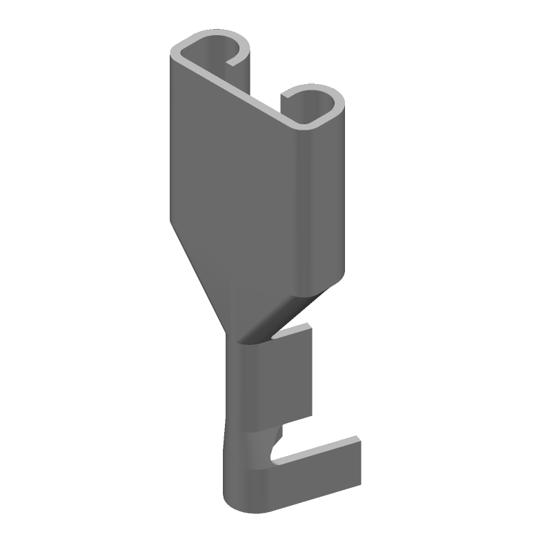 Quick Disconnect Terminal 18-22AWG Brass RCP 19.05mm T/R