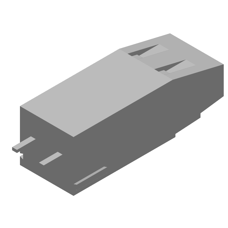 2 Pos 5mm Terminal Block, Straight, Solder, 13.5A, 300V, Green