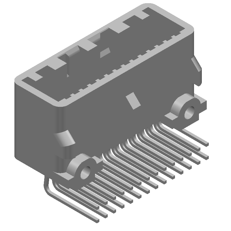 025 28POS CAP ASSY H SELECTIVE-TIN