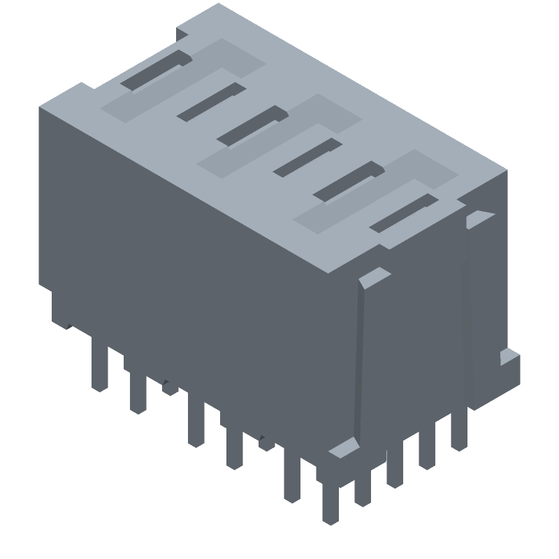 TWO PART BOARD CONNECTOR