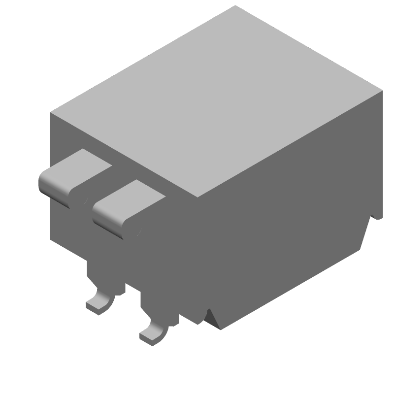 2-Pos SPST Rotary Slide DIP Switch, Surface Mount, Gold Contacts