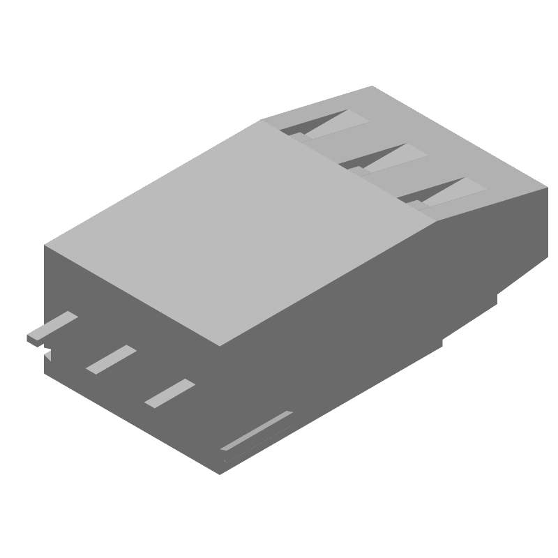 3 Pos 5mm Terminal Block, 13.5A, 300V, Thru-Hole, Green