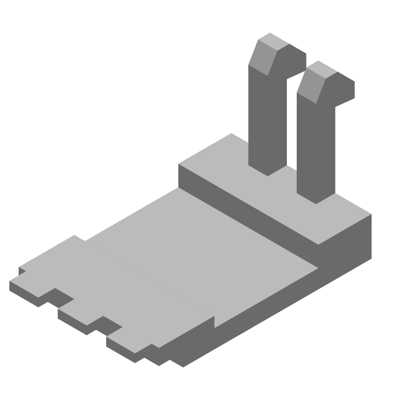 Connector Accessories Cover Straight Thermoplastic Black