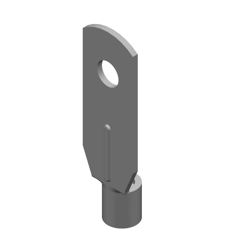 Rectangular Terminal 10-12AWG Copper Tin