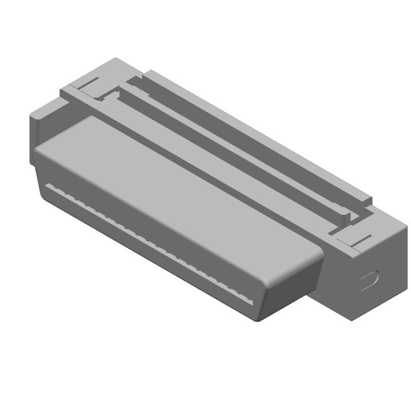 Board Connector, 40 Contact(s), 2 Row(s), Female, 0.05 inch Pitch, IDC Terminal, Black Insulator, Receptacle,