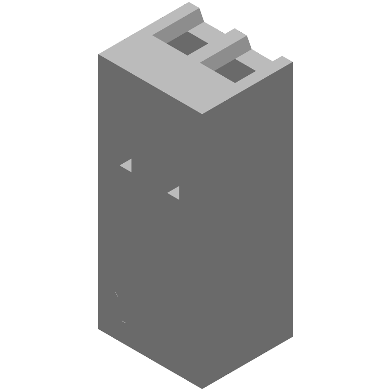 Board Connector, 2 Contact(s), 1 Row(s), Female, 0.1 inch Pitch, Crimp Terminal, Locking, White Insulator,
