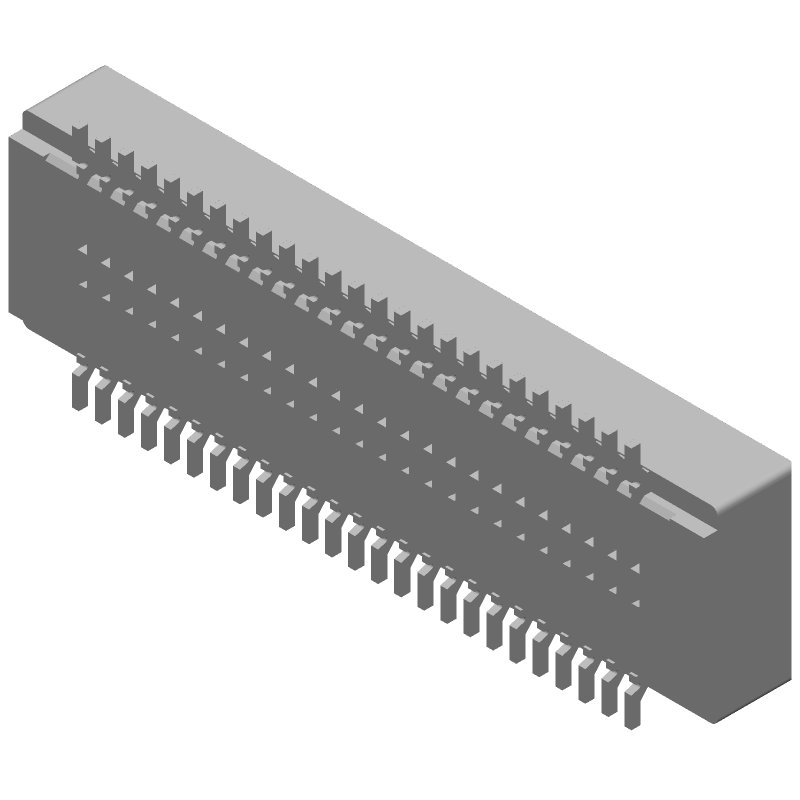 Conn Board to Board RCP 50 POS 0.5mm Solder ST SMD SlimStack™ T/R