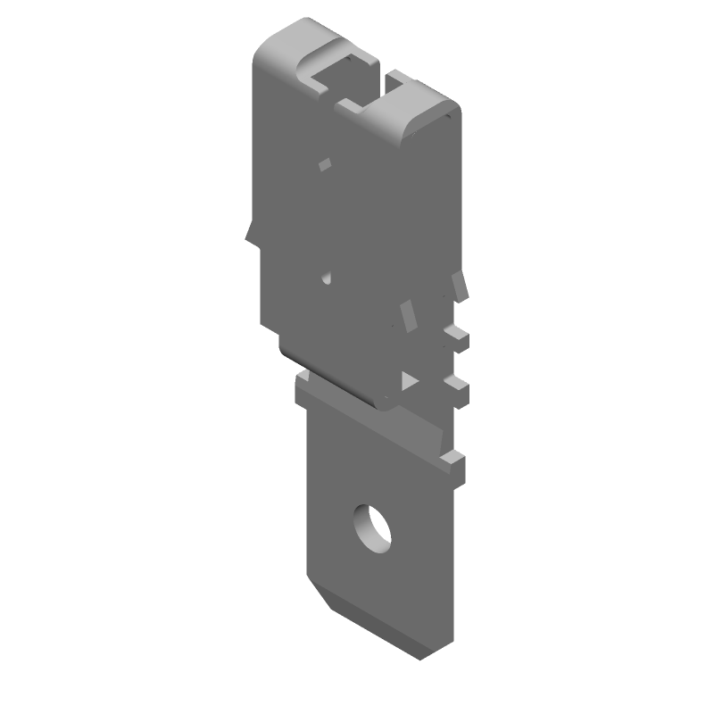 Mag-Mate Terminal 20-22AWG Brass Tab 24.18mm Tin Bag