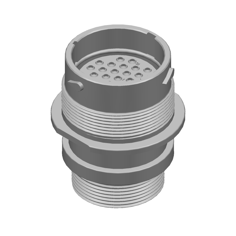Conn Circular PIN 31 POS Crimp ST Jam Nut 31 Terminal 1 Port Automotive Package