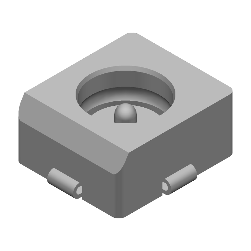 RF Connector 6GHz 50R SMT Gold Male Straight