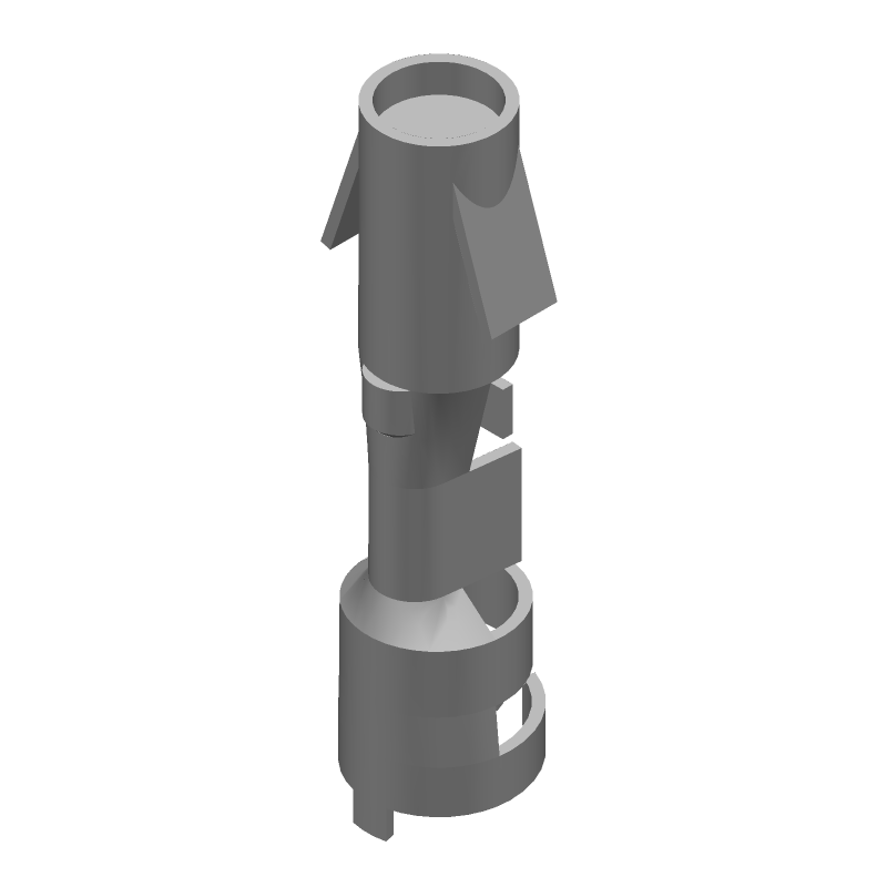 Power Contact, Female, Crimp, 14-20AWG, Tin Plated Bronze