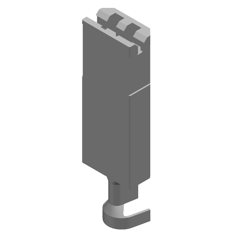 Female Quick Disconnect Terminal, 14-18AWG, Brass, Tin Plated