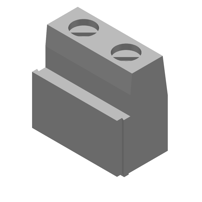 2 Pos 7.62mm Terminal Block, 17.5A, 300V, Straight, Thru-Hole