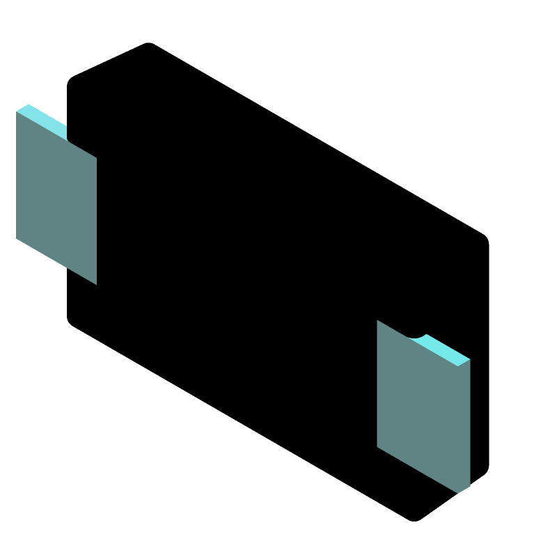 Trans Voltage Suppressor Diode, 600W, 8.5V V(RWM), Unidirectional, 1 Element, Silicon, DO-221AC, HALOGEN FREE AND ROHS COMPLIANT, PLASTIC, SLIMSMA, 2 PIN