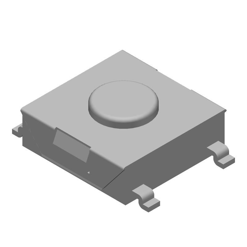 Tactile Switch SPST 50mA 24VDC SMD Gull Wing
