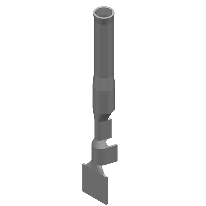 Power Signal Contact, Female, Crimp, 9A, 24-30AWG, Tin