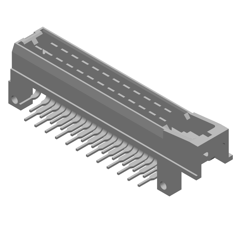 Conn Timer Connector HDR 25 POS 5mm Solder RA Thru-Hole 25 Terminal 1 Port Automotive Loose